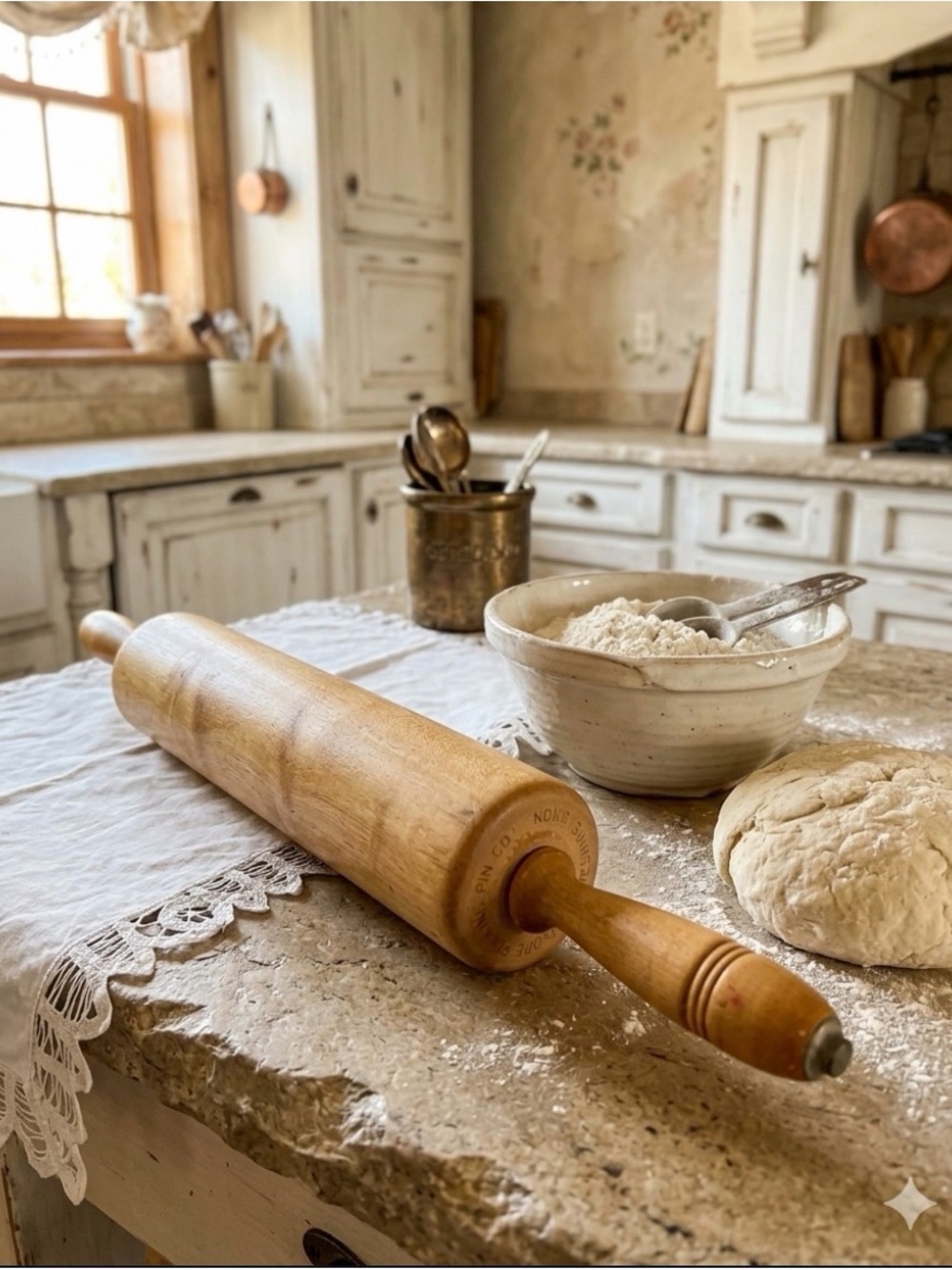Vintage Thorpe 22” Maple Rolling Pin